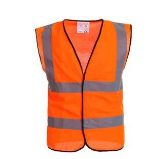 兩橫兩豎達標環衛施工安全背心