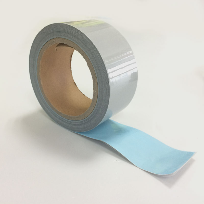 亮銀阻燃反光熱貼膜