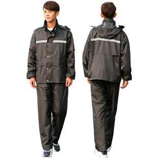 摩托車成人男女防暴雨反光雨衣套裝