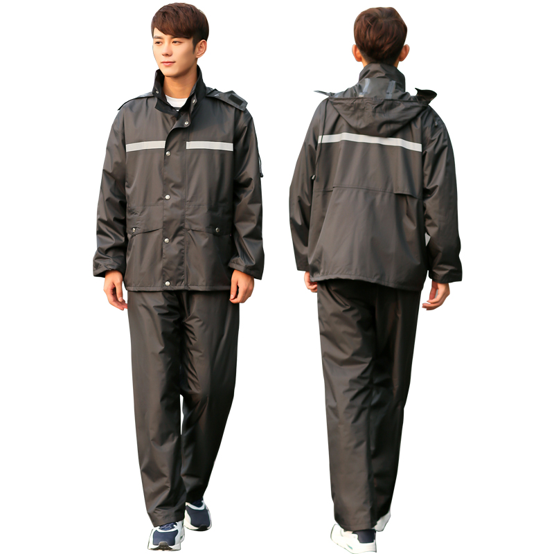摩托車成人男女防暴雨反光雨衣套裝
