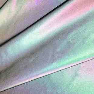 幻彩反光面料 化纖/TC/彈力基布可選