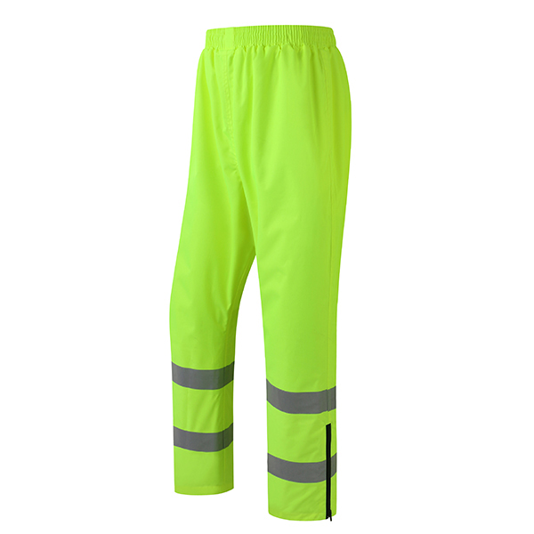 交通環衛熒光黃反光安全雨褲