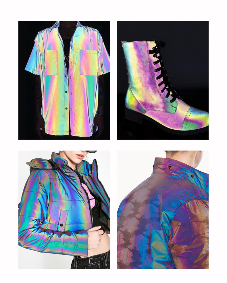 炫彩反光布應用