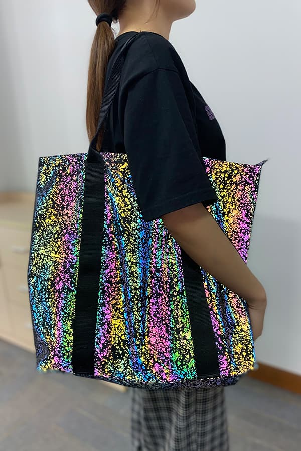 印花反光購(gòu)物袋