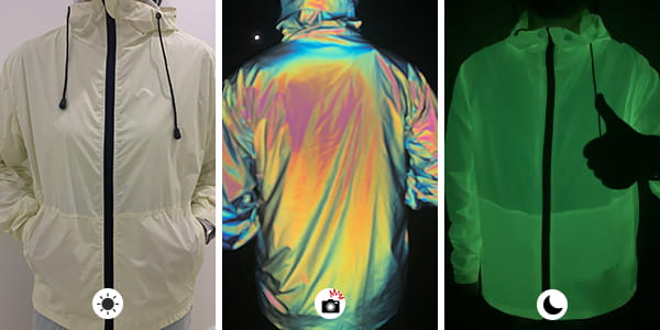 夜光幻彩反光面料